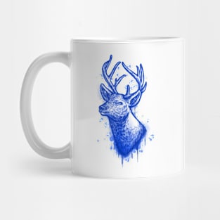 Great Deer Watercolor Mug